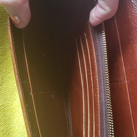 Vintage Leather Jimmy Choo Clutch or Large Wallet - Picture 9 of 11